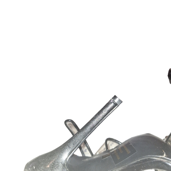 Size 7 new black and clear stiletto - Picture 2 of 4